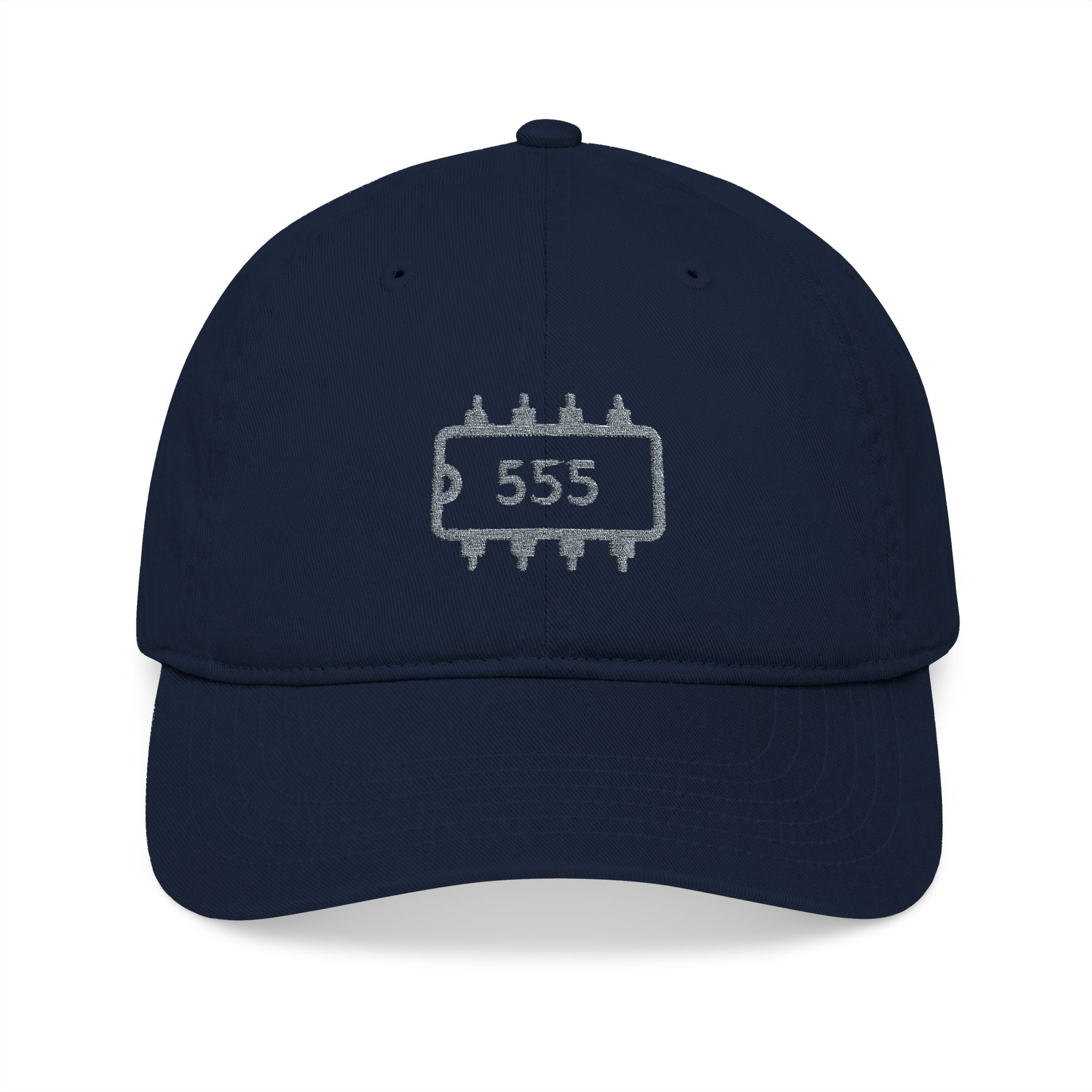 555 Timer IC Outline Cap  Embroidered Electronics Hat Secondary image